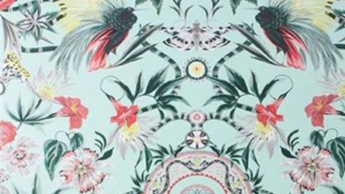 Menagerie Mint-Scarlet W6950-03